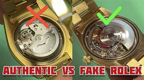 rolex mecanisme fake|how to identify a rolex.